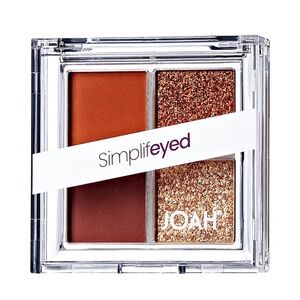JEQ02 JOAH Simplifeyed Powder Quad Eye Shadow - Gold Getter